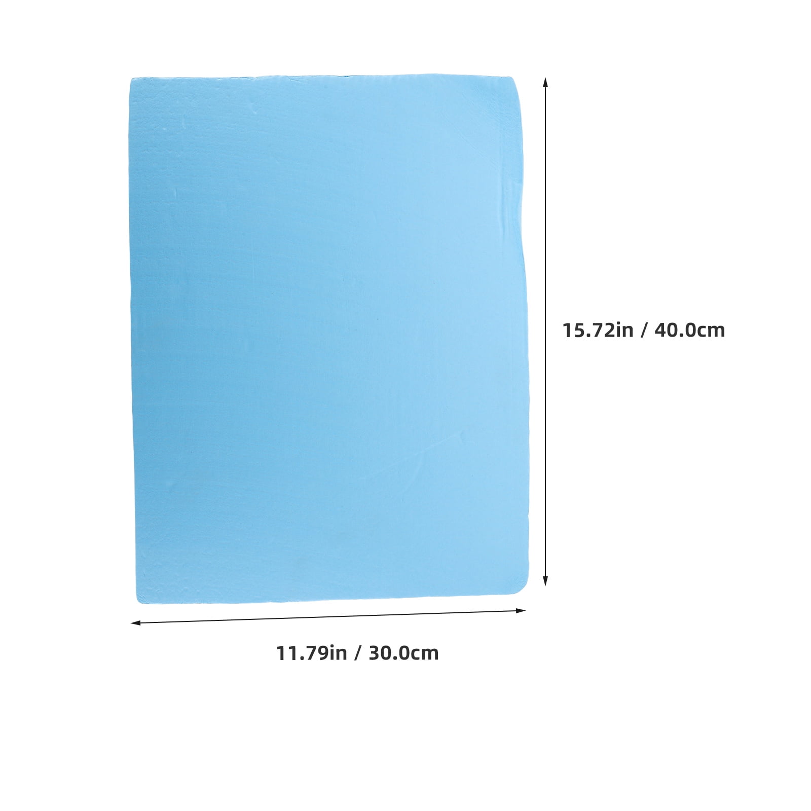 Hemoton Foam Blocks for Crafts Polystyrene Brick Rectangles for Floral Arrangements Art Supplies Holiday Decor Sky-blue Sky-blue