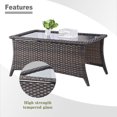 thumbnail image 6 of POCASSY 6 Piece Rattan Sofa Seating Group with Cushions, 6 of 8