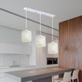 thumbnail image 4 of Lámpara de araña LED de hierro de tres cabezas con personalidad creativa simple moderna para restaurante, dormitorio, pasillo, balcón, escaleras, 4 of 4