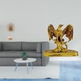 thumbnail image 2 of Escultura De Hoja De Metal Abstracta Nórdica Y Figura De Resina Moderna De Animal, Estatua Creativa Para Decoración Del Hogar, Adorno Para Mesa, Escritorio, Armario, Comedor., 2 of 7