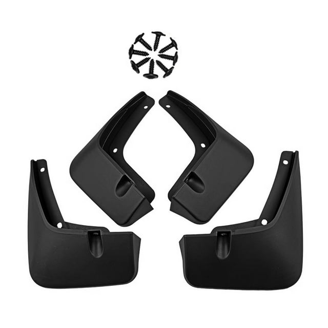 Youkk Black Car Mud Flaps Mudguard Spl-ash Guards Mudguards Fen-der For 2019-2023 Palisade Easy To Install without Side Pedals
