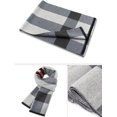 thumbnail image 2 of LinYooLi Classic Plaid Scarf for Men Warm Cashmere Feel Soft Long Scarves Retro Fashion Checked Shawl Wraps Winter Fall, 2 of 2