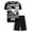Black Racecar, variant on Boys Activewear Set – 2 Piece Athletic Basketball Shirt and Gym Shorts, Lightweight Breathable Sports Outfit for Boys