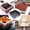 C, variant on Square Springform Cake Pan Non Stick Metal Bakeware with Secure Clip and Removable Bottom for Effortless Baking