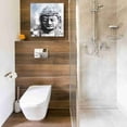 thumbnail image 3 of Epic Graffiti 'Peaceful Buddha I' by Linda Woods, Canvas Wall Art, 18"x18", 3 of 3