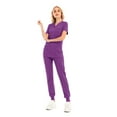 thumbnail image 4 of TAIAOJING Women's Jogger Scrub Set Set For hort Sleeve Outdoor Daily Causal, 4 of 5