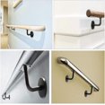 thumbnail image 5 of 4 Pieces Handrail Brackets, Stair Railing Brackets, Stainless Steel Handrail Bracket, Handrail Wall Brackets, for Indoor Outdoor Balustrade Support, w, 5 of 5