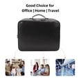 thumbnail image 4 of Fireproof Document Bag with Safe Lock Zipper Handle Design Important Documents Valuables Bags Silicone Coated Large Fire Resistant Folder Box  for Protect Significant Cards, 4 of 7
