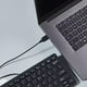 thumbnail image 2 of Teclado con cable de 78 teclas, ideal para regalar, práctico, compacto, moderno, silencioso. blanco, 2 of 9