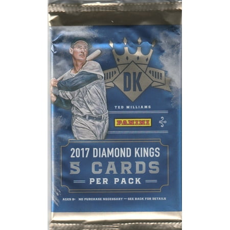- 2017 Panini Diamond Kings Baseball Unopened Pack of 5 Cards (Aaron Judge Rookie Year)
