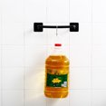 thumbnail image 4 of Toystoory Barra de toalla, ducha, cocina, baño, pared, estante de baño, estante de barra, soporte extraíble para el hogar, colgador de Hotel, negro, Type2 NO2 Toystoory JJ16712-03, 4 of 6
