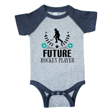 

Inktastic Future Hockey Player Boys Gift Baby Boy Bodysuit