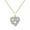 925 Sterling Silver With Box C..._a, variant on 925 Sterling Silver Heart Pendant Necklace Box Chain With Cubic Zirconia Women-925 Sterling Silver With Box C..._a
