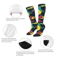 thumbnail image 3 of Yiaed Colorful Sharks Print Great elasticity Adult Stockings Sports socks for Men and Women, 3 of 6