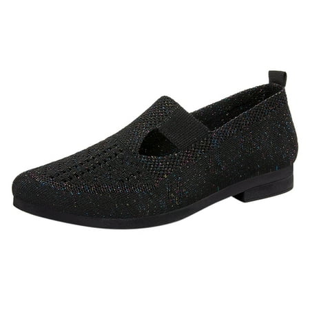 

Casual Shoes for Women Women Breathable Lace Up Shoes Flats Casual Shoes Unisex Lightweight Work Shoes Sporty Breathable Slip Work Trainers Shoes for Women Pu 40