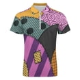 thumbnail image 4 of Sally Ragdoll Men Zipper T-shirt Summer Casual Short Sleeve T-shirt Top, 4 of 7