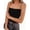 Black, variant on Womens Spaghetti Strap Halter Summer Lightweight Comfy Casual Tunic Blouse Sleeveless Solid Color Camisoles (XXL, Beige)