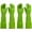 Green, variant on Dishwashing gloves 2 Pairs for kitchen,Rubber cleaning gloves,Long dish gloves reuseable.