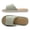 Green, variant on Linen and Cloth Slippers Indoor House Slippers All Seasons Silent Slippers Unisex Green EU 40-41