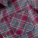 thumbnail image 4 of Gibobby Blusas Elegantes Para Niños Chaqueta de camisa de franela para niños pequeños, chaqueta a cuadros de manga corta con solapa y botones, camisa para bebés, niños y niñas(Rojo, 18-24 Meses), 4 of 5