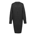 thumbnail image 6 of Lovskoo 2024 Long Cardigans for Women Trendy Long Sleeve Solid Color Coarse Knit Loose Oversized Sweater Cardigan Black, 6 of 9