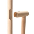 thumbnail image 5 of Creative Co-Op Beech Wood Broom & Standing Metal Dust Pan, Natural & Black, Set of 2, 5 of 8