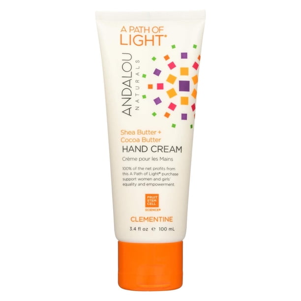 Crema de manos Andalou Naturals Clementine 100ml