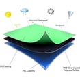 thumbnail image 3 of Garden Swing Canopy Cover, Sun Proof & Easy To Operate For Patio Yard Swing Chair, 3 of 4
