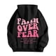 thumbnail image 5 of MHFRRA Sudaderas y Sudaderas para Hombre, Jersey Informal de Manga Larga con Estampado Delantero y Trasero para Uso Diario, Ajuste Relajado para Otoño E Invierno Negro, 5 of 5