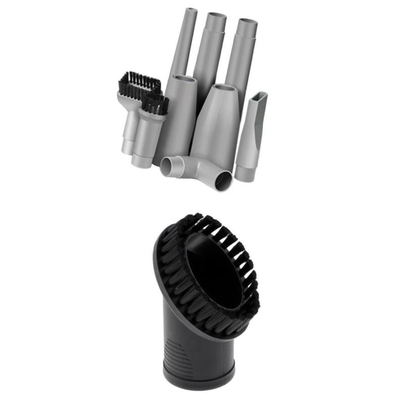 10Pcs Mini Micro Vacuum Attachment Set Nozzle Brush Connector Tube Adapter 