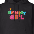 thumbnail image 3 of Inktastic Birthday Girl Letters Adult Hoodie Sweatshirt, 3 of 4