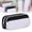 Black, variant on Haidf Large Capacity Pencil Case, Aesthetic Pencil Pouch with Compartments, Soft Pencil Bag for Stationery Storage, Portable Makeup Bag, Novelty Marker Pouch, Home Office Classroom Supplies, Green