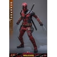 thumbnail image 2 of Deadpool & Wolverine 12 Inch Action Figure 1/6 Scale - Deadpool Battling Version Hot Toys 913969, 2 of 2