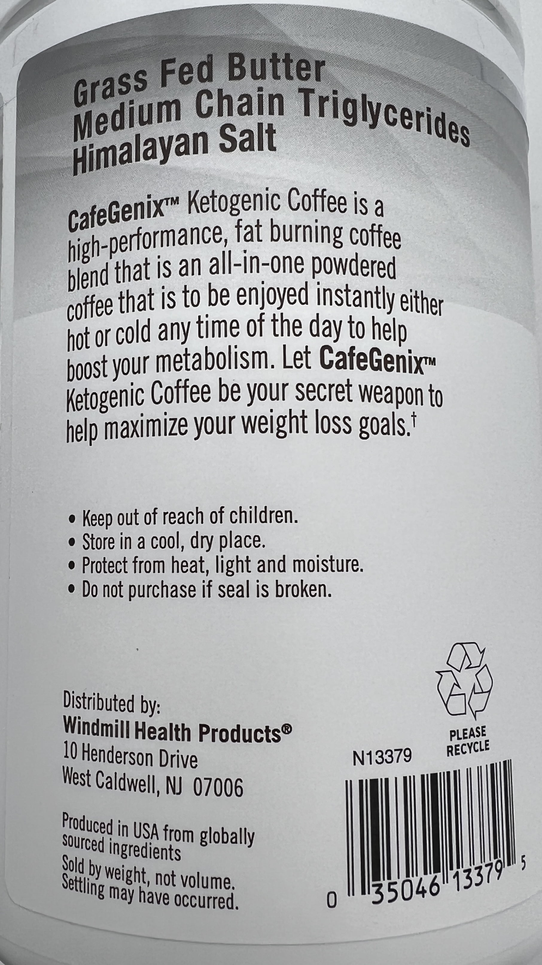 Cafegenix Bullet-Proof Instant Pumpkin Spice Keto Coffee, 7.93 oz