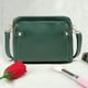 thumbnail image 2 of Bolso bandolera para mujer Bolso retro de moda Bolsos de hombro de viaje (Verde oscuro), 2 of 5