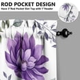 thumbnail image 5 of Vintage Country Curtains 36 Inch - 3 Panel Rustic Bloom Set with Bohemian Wildflowers, Rod Pocket Kitchen Window Drapes for Farmhouse Style, 5 of 6