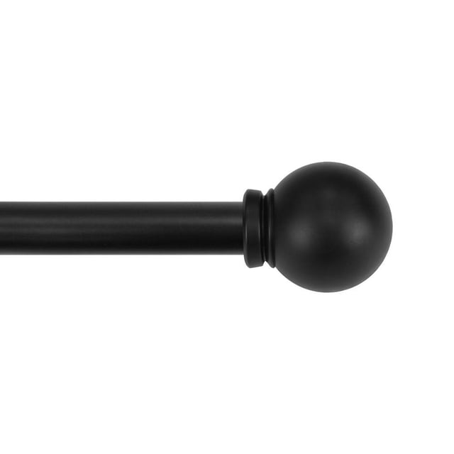 Cortinero Ajustable Stylewell Negro 71-122 Cm