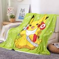 thumbnail image 1 of 3D Pokémon Blanket Plush Flannel Sofa Bed Anime Cover Blanket, 1 of 2