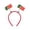 A008- Style H, variant on Football Fans Party Decor Mini Flag Headband, Party Headwear for Sports Events, Festive Accessories for Fans Supporters