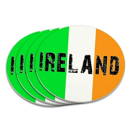 

Ireland Irish Flag Coaster Set