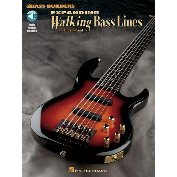 Bass Builders Expanding Walking Bass Lines Book/Online Audio, (Paperback)
