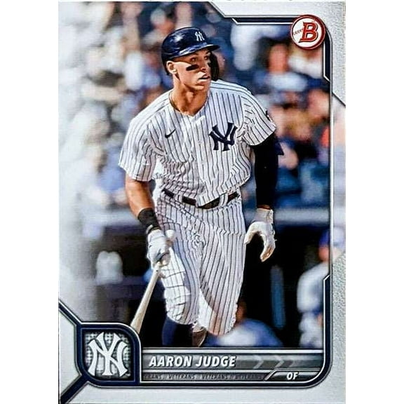 MLB New York Yankees 2022 Bowman Baseball   Aaron Judge Trading Card #2 (Topps)