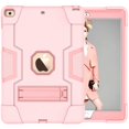 thumbnail image 6 of SOATUTO For iPad 9th 8th 7th Generation iPad 10.2 Inch Case Heavy-Duty Drop-Proof and Shock-Resistant Rugged Hybrid case with Kickstand For for New iPad Tab 10.2 inch 2021 2020 2019 - Rose Gold, 6 of 6