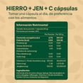 thumbnail image 3 of Suplemento Alimenticio VITALBOTANICS Hierro y Vitamina C 60 cápsulas, 3 of 7