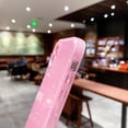 thumbnail image 6 of Compatible with iPhone 12 Case Cute Glitter Slim Bumper, Sparkly Silicone Shockproof Protective Phone Case for Women Girls (Pink), 6 of 13