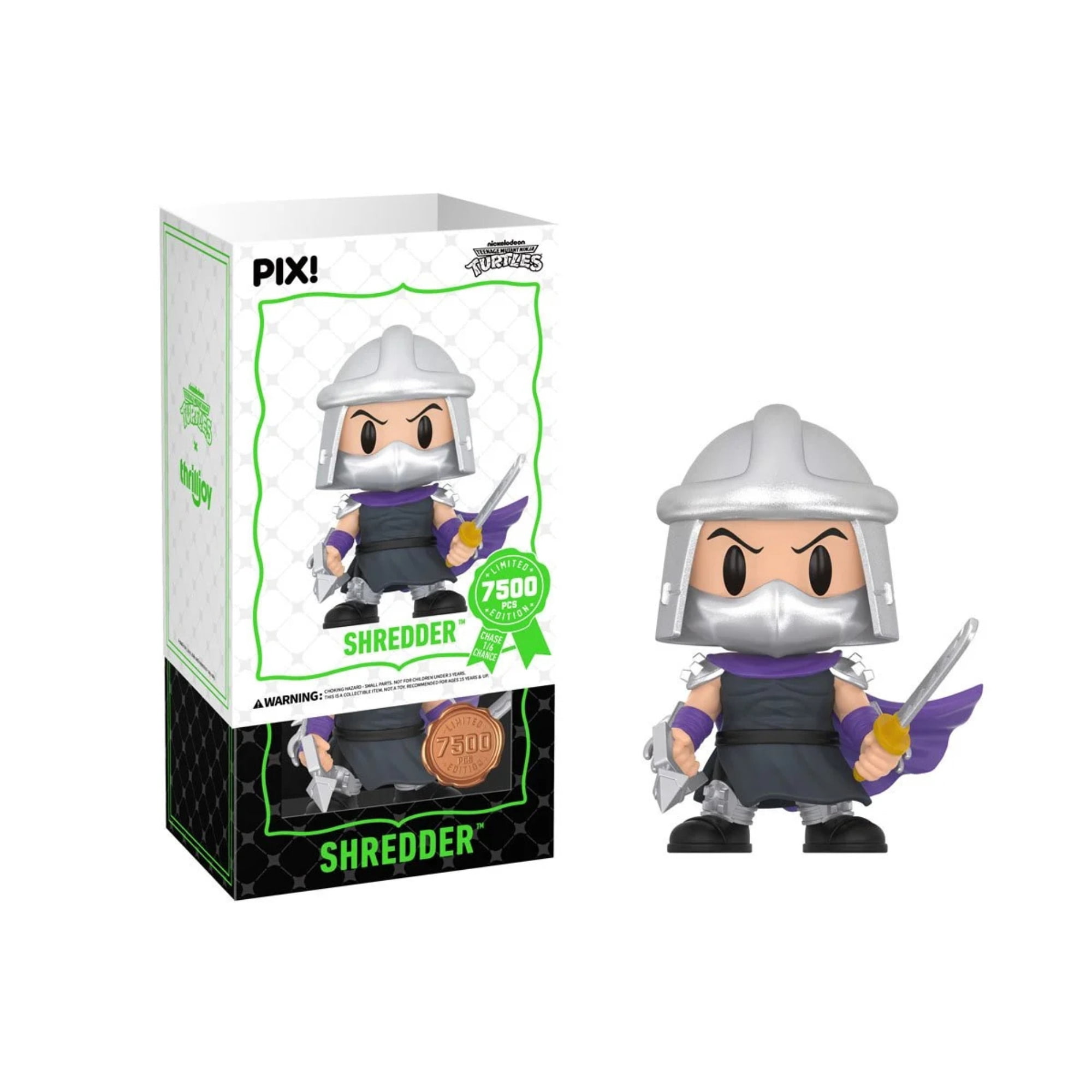Teenage Mutant Ninja Turtles Shredder Pix! Vinyl Figure Blind Box