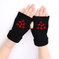 thumbnail image 3 of Guantes negros de cosplay de Naruto Anime Akatsuki Itachi, guantes sin dedos para bicicleta y motocicleta, juguetes para niños, regalo para adultos, 3 of 5
