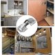 thumbnail image 3 of Bisagras invisibles para puertas de muebles, bisagras de esquina con amortiguador hidráulico, bisagras de gabinete superpuestas, bisagras de cocina plegables para puertas de mueble, 3 of 5