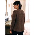 thumbnail image 2 of Avenue Women's Plus Size Tia Curved Hem Tunic Sweater, 2 of 2