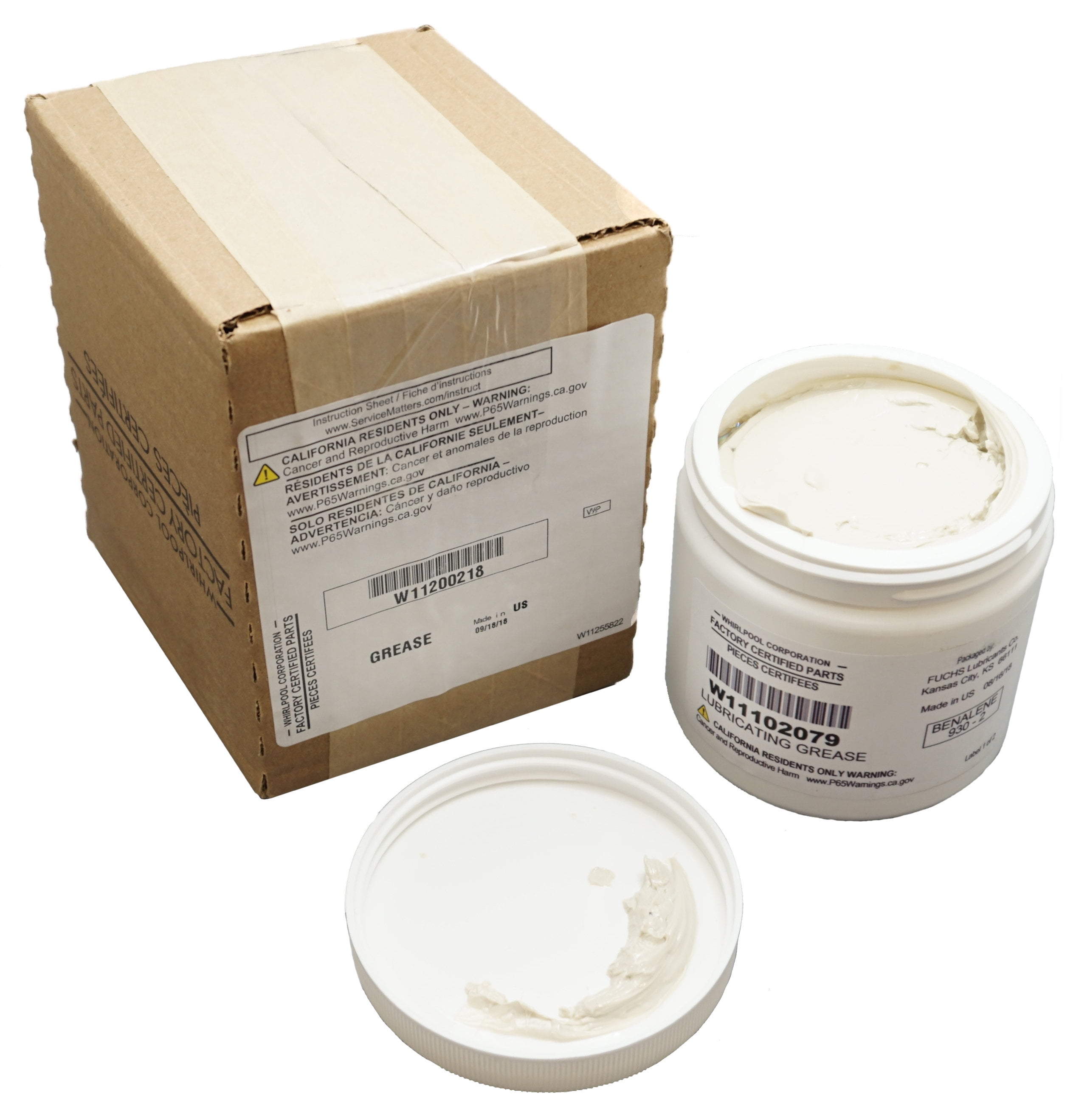 Lubricating Grease for KitchenAid Stand Mixers, AP6800088, PS12583821
